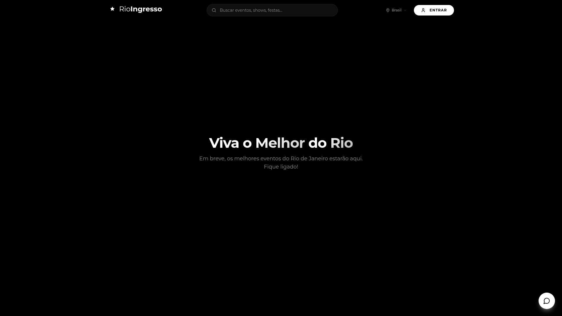 Rio Ingresso — Sistema de venda de ingressos