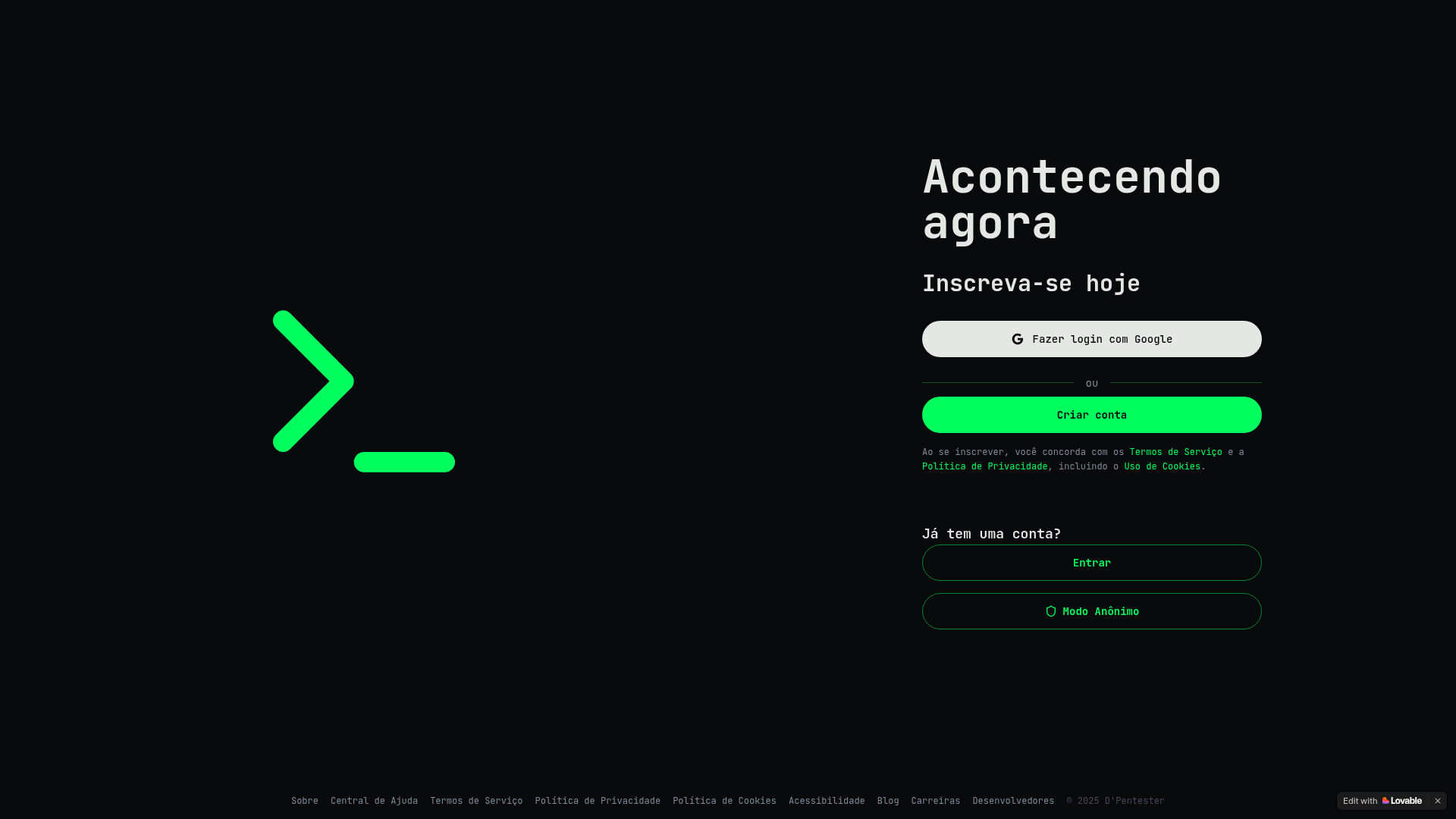 DP Entester — Comunidade hacker
